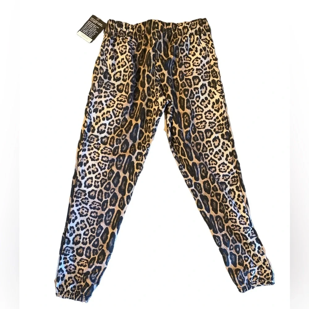 Onzie Youth Leopard Print Sweatpants - NWT - Picture 3 of 4